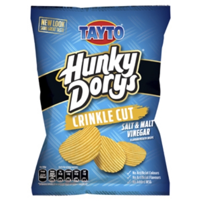 Picture of Tayto Hunky Dorys LGE C/C Salt & Vinegar 135g x12